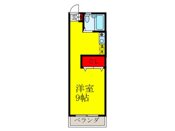 グロ－バル宇保の物件間取画像